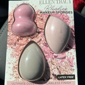 Blending Makeup sponges by Ellen Tracy NWT for dry or wet applications